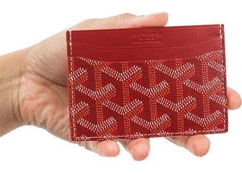 goyard cardholdwr|Goyard card holder retail price.